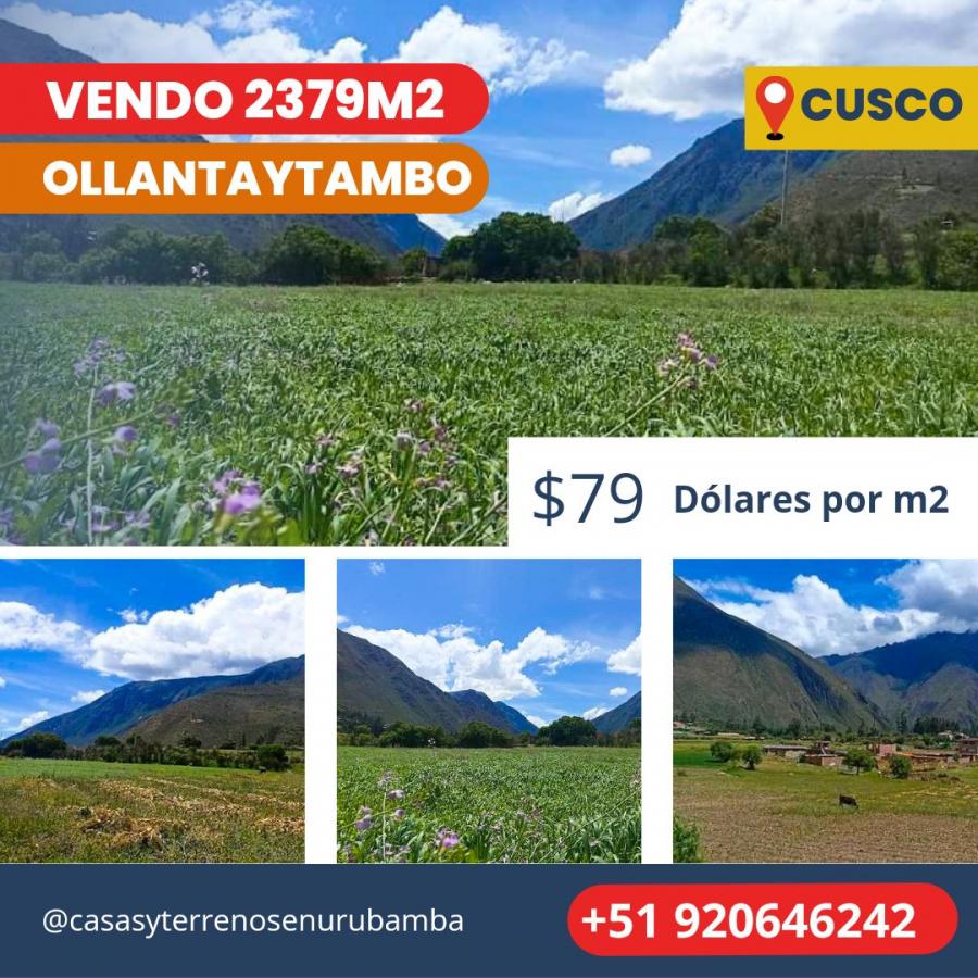 Foto Terreno en Venta en Ollantaytambo, Urubamba - U$D 79 - TEV36926 - BienesOnLine