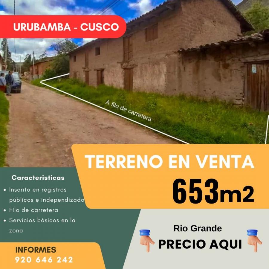 Foto Terreno en Venta en Urubamba, Urubamba - U$D 91.420 - TEV38956 - BienesOnLine