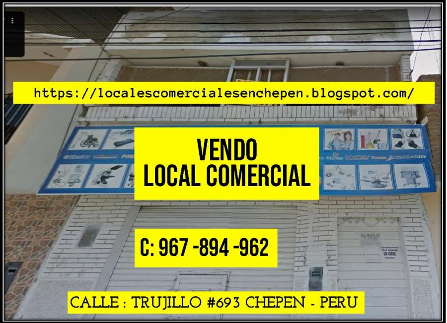 Foto Local en Venta en Chepen, Chepen - LOV37101 - BienesOnLine