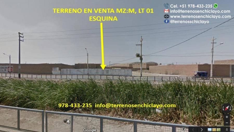 Foto Terreno en Venta en CHICLAYO, CHICLAYO, Lambayeque - U$D 120.000 - TEV27276 - BienesOnLine