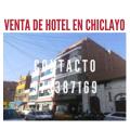Hotel en Venta en Chiclayo Chiclayo