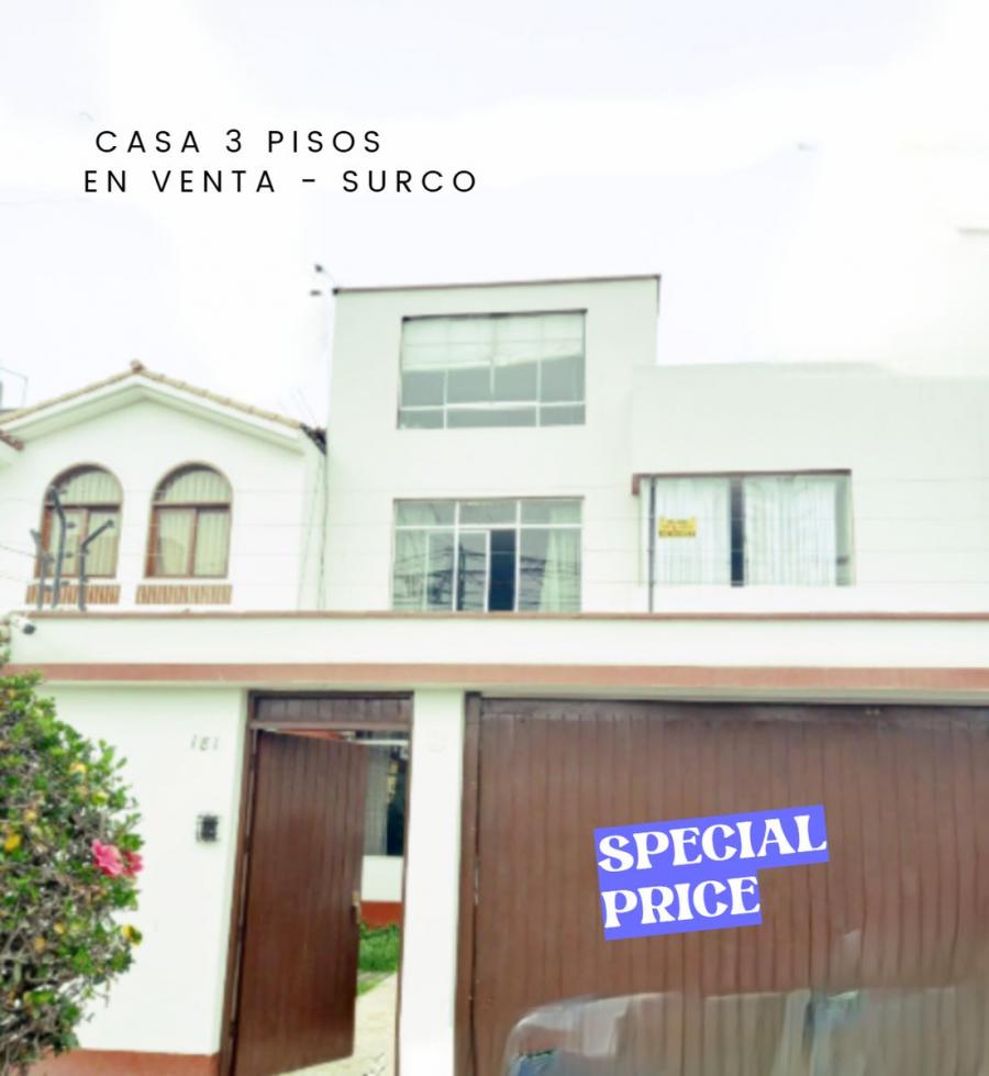 Foto Casa en Venta en Santiago de Surco, Santiago De Surco, Lima - U$D 410.000 - CAV38061 - BienesOnLine