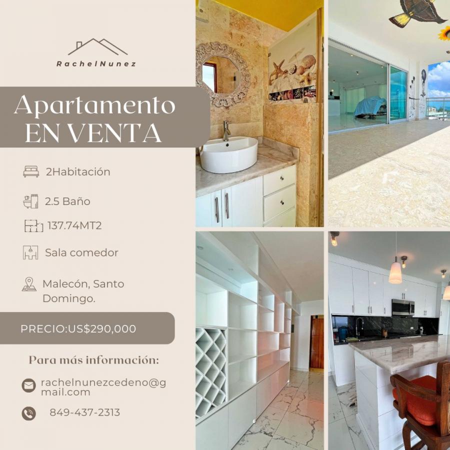 Foto Apartamento en Venta en Malecón, Santo Domingo Oeste, Santo Domingo - U$D 289.995 - APV77278 - BienesOnLine