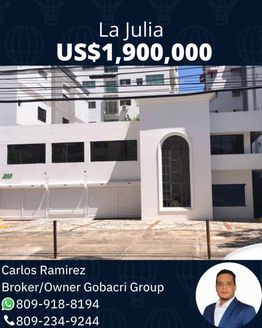 Foto Edificio en Venta en Bella Vista, Distrito Nacional - U$D 1.900.000 - EDV20259 - BienesOnLine