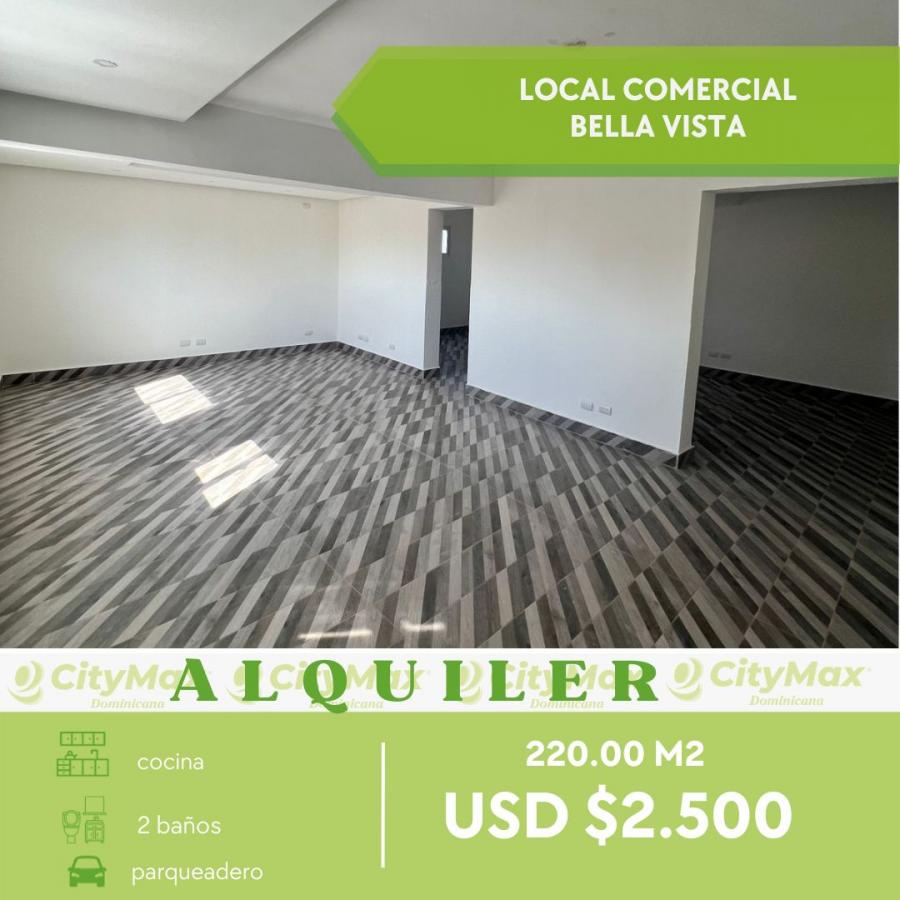 Foto Local en Alquiler en Bella Vista, Distrito Nacional - U$D 2.500 - LOA35824 - BienesOnLine