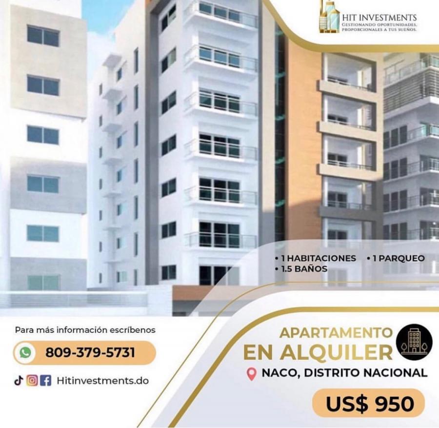 Foto Apartamento en Alquiler en Naco, Naco, Distrito Nacional - U$D 950 - APA23884 - BienesOnLine