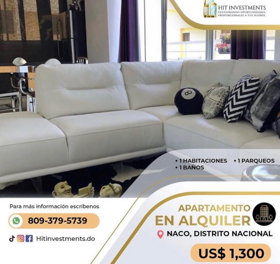 Foto Apartamento en Alquiler en Naco, Naco, Distrito Nacional - U$D 1.300 - APA23896 - BienesOnLine