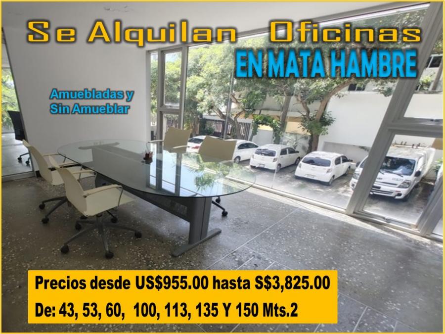 Foto Oficina en Alquiler en MATA HAMBRE, Mata Hambre, Distrito Nacional - U$D 1.108 - OFA36321 - BienesOnLine