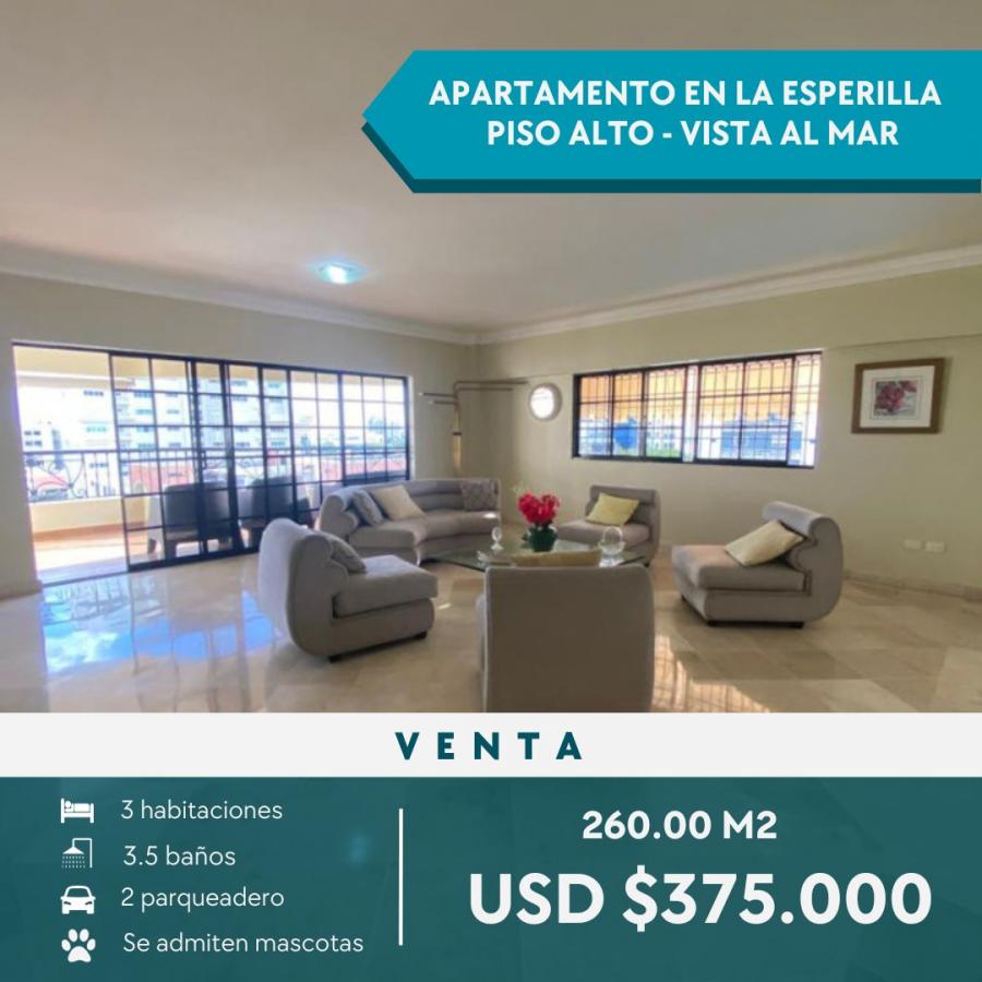 Foto Apartamento en Venta en La Esperilla, Distrito Nacional - U$D 375.000 - APV33538 - BienesOnLine