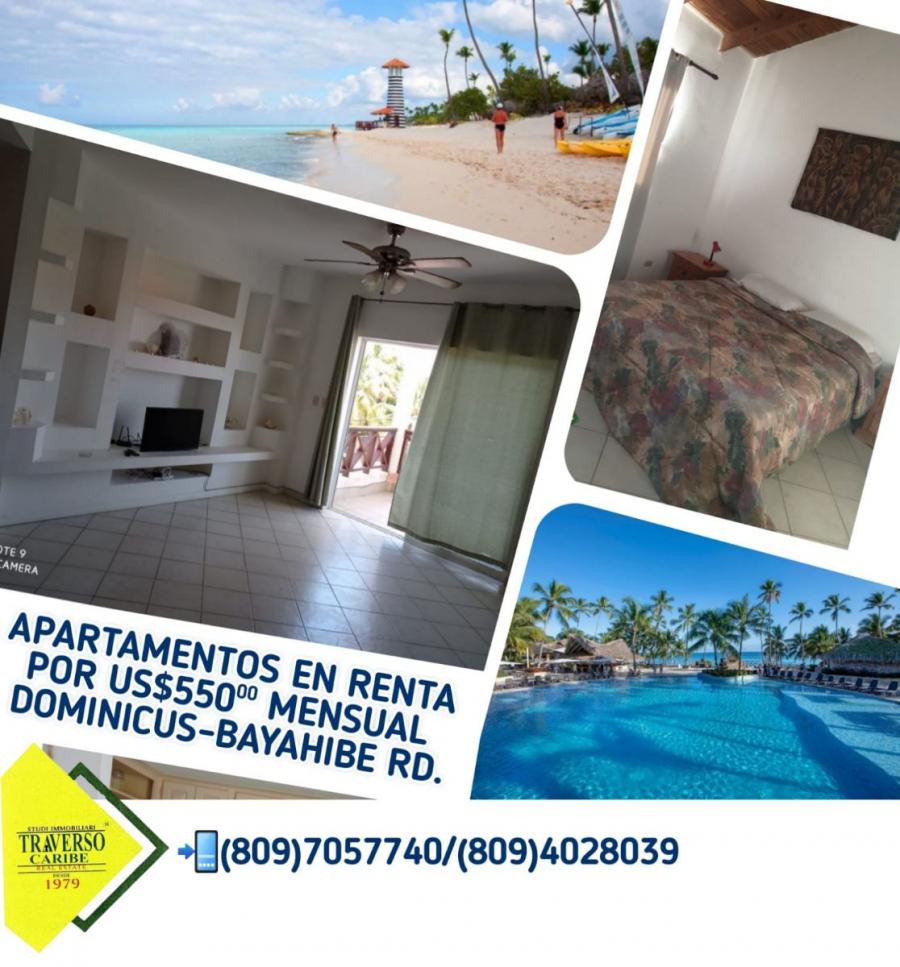 Foto Apartamento en Alquiler en Dominicus, Bayahibe, La Altagracia - U$D 550 - APA19762 - BienesOnLine