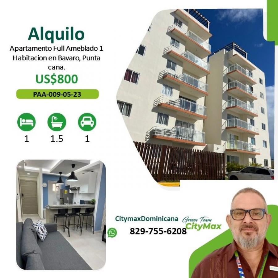 Foto Apartamento en Alquiler en Otra Banda, La Altagracia - U$D 800 - APA28907 - BienesOnLine