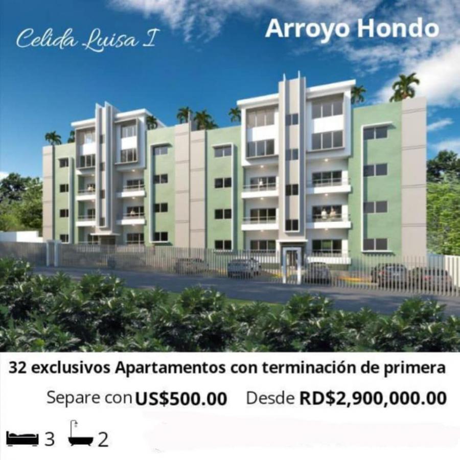 Foto Apartamento en Venta en Arroyo Hondo, Distrito Nacional - $ 2.900.000 - APV13183 - BienesOnLine