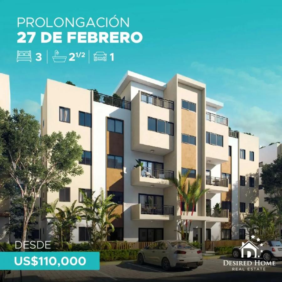 Foto Apartamento en Venta en Prolongacin 27, Santo Domingo Oeste, Santo Domingo - U$D 119.000 - APV30498 - BienesOnLine