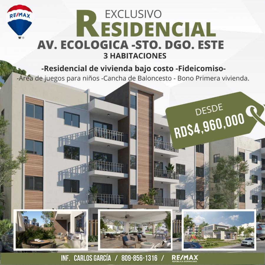 Foto Apartamento en Venta en San Isidro, Av. Ecologica., Santo Domingo - $ 4.500.000 - APV60743 - BienesOnLine