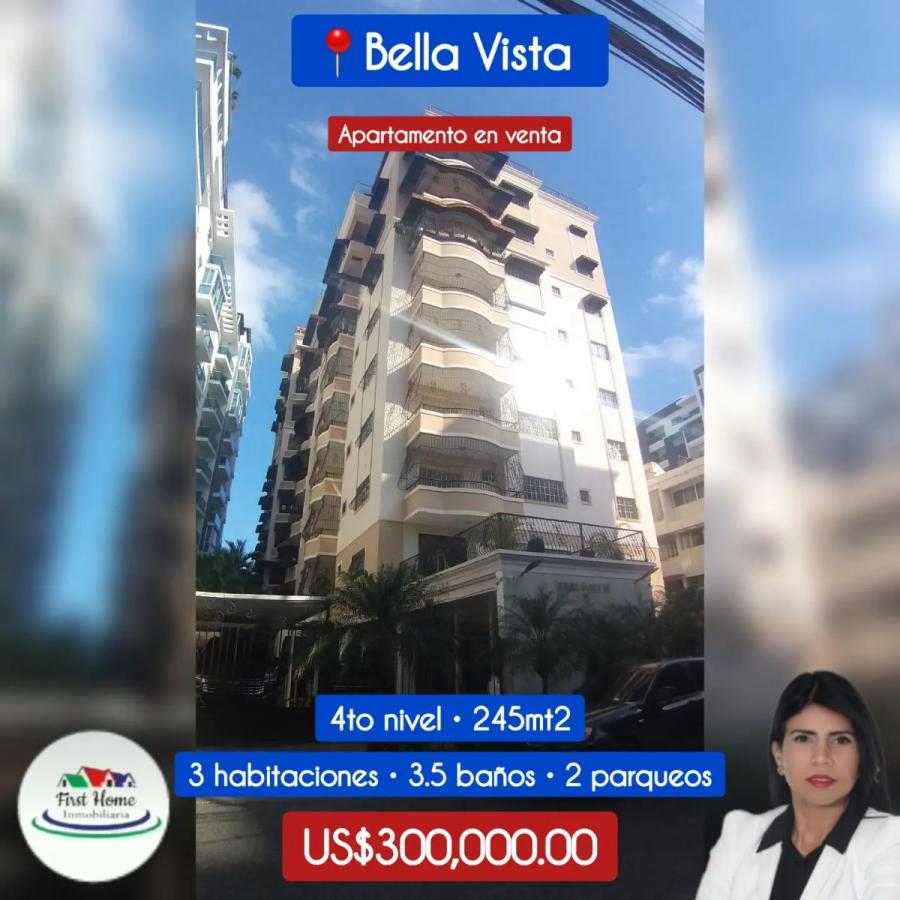 Foto Apartamento en Venta en Bella Vista, Bella Vista, Distrito Nacional - U$D 300.000 - APV55147 - BienesOnLine