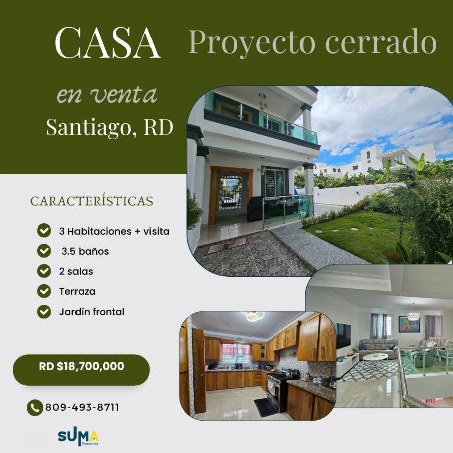 Casa en Venta en Santiago de los Caballeros