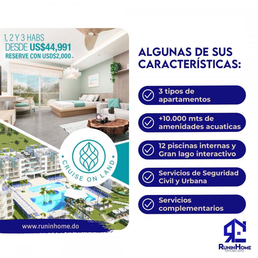 Foto Apartamento en Venta en Punta Cana, Turstico Vern-Punta Cana, La Altagracia - U$D 53.000 - APV21632 - BienesOnLine