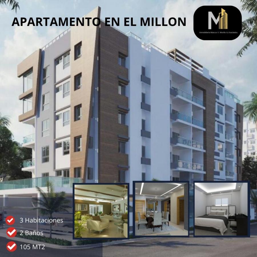 Foto Apartamento en Venta en El milln, El milln, Distrito Nacional - U$D 210.000 - APV36696 - BienesOnLine