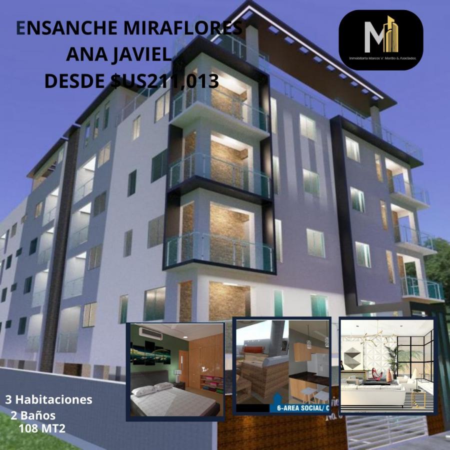 Foto Apartamento en Venta en Miraflores, Miraflores, Distrito Nacional - U$D 211.013 - APV36728 - BienesOnLine