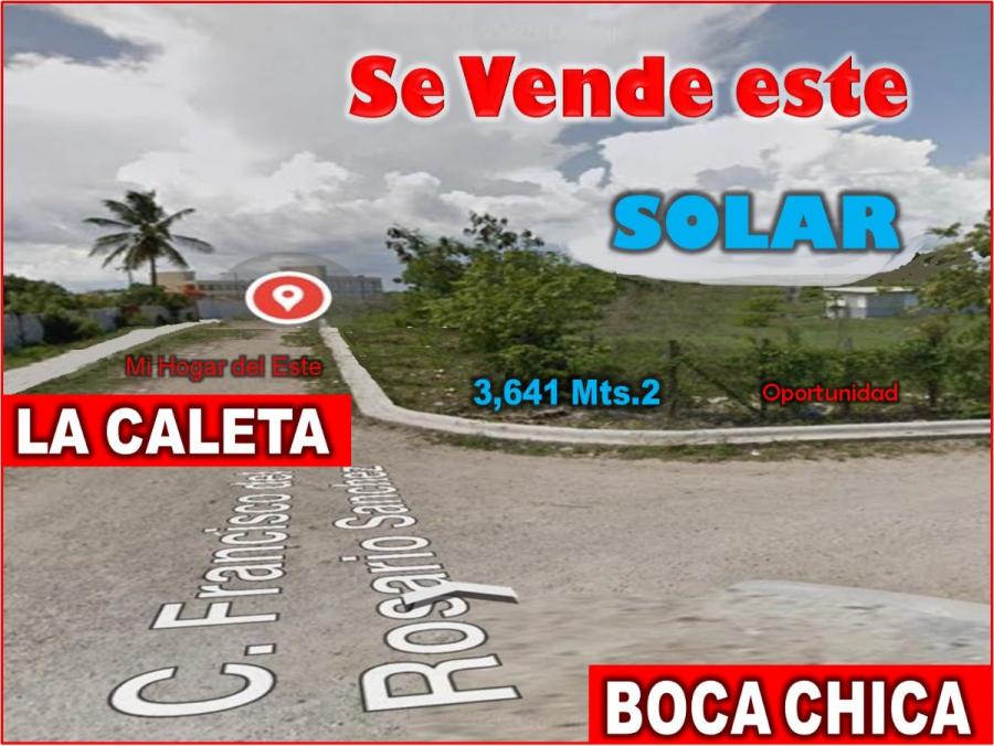 Foto Solar en Venta en MI HOGAR DEL ESTE, LA CALETA, Santo Domingo - $ 14.000.000 - SOV28148 - BienesOnLine