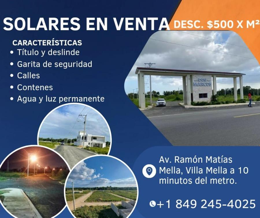 Foto Solar en Venta en Villa Mella, Santo Domingo Norte, Santo Domingo - $ 20.000 - SOV28166 - BienesOnLine