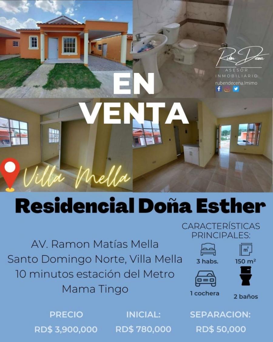 Foto Casa en Venta en VILLA MELLA, Santo Domingo - $ 3.900.000 - CAV25926 - BienesOnLine