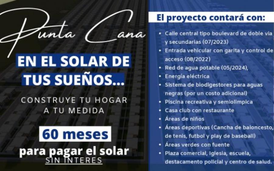 Foto Solar en Venta en Salvalen de Higey, La Altagracia - U$D 966.017 - SOV51951 - BienesOnLine