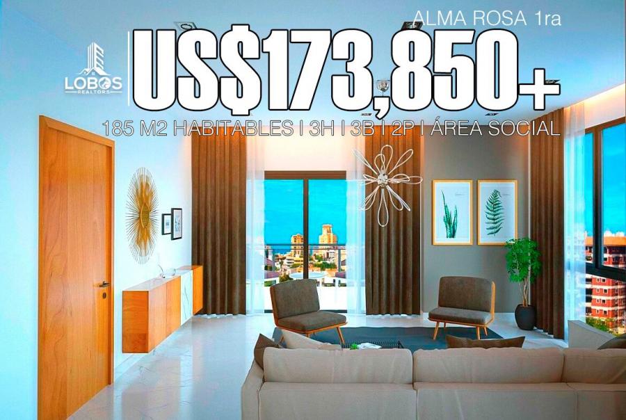Foto Apartamento en Venta en Alma Rosa 1, Santo Domingo Este, Santo Domingo - U$D 173.850 - APV11840 - BienesOnLine
