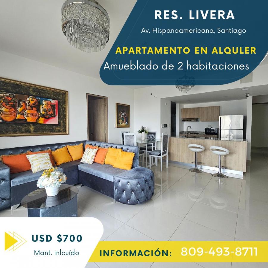 Foto Apartamento en Alquiler en Avenida Hispanoamericana, Santiago de los Caballeros, Santiago - U$D 700 - APA60641 - BienesOnLine