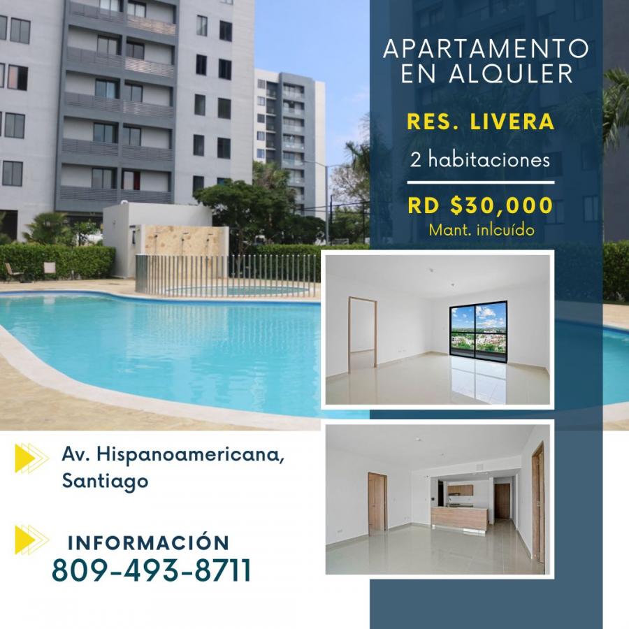 Foto Apartamento en Alquiler en Av. Hispanoamericana, Santiago de los Caballeros, Santiago - $ 30.000 - APA60642 - BienesOnLine