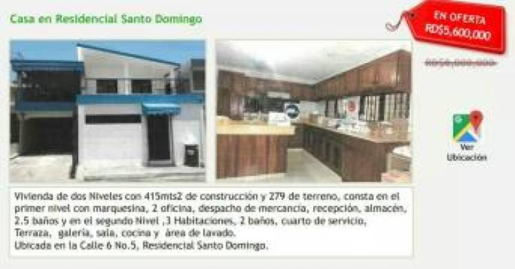 Foto Casa en Venta en Las caobas, Santo Domingo, Santo Domingo - $ 5.600 - CAV5612 - BienesOnLine