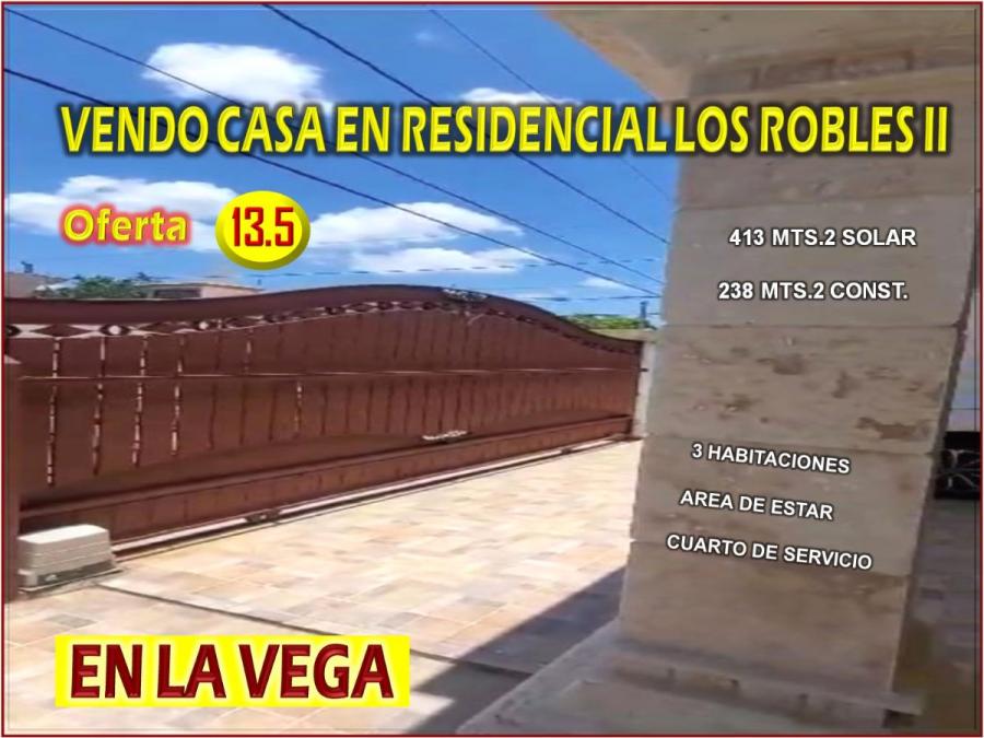 Foto Casa en Venta en LOS ROBLES II, Concepcin de La Vega, La Vega - $ 13.500.000 - CAV50347 - BienesOnLine