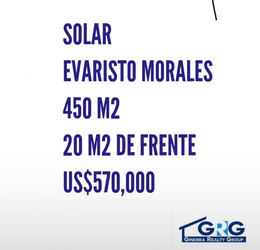Foto Solar en Venta en Evaristo, Evaristo Morales, Distrito Nacional - U$D 570 - SOV15132 - BienesOnLine