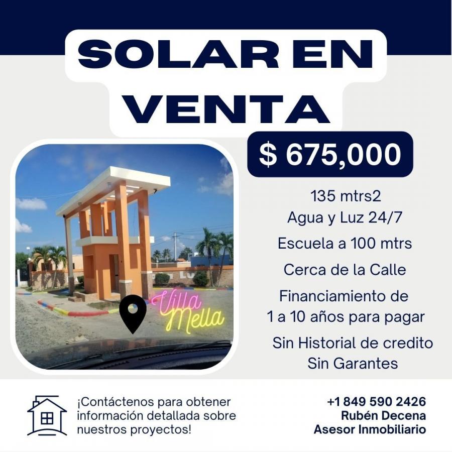 Foto Solar en Venta en Villa Mella, Santo Domingo Norte, Santo Domingo - $ 675.000 - SOV24582 - BienesOnLine