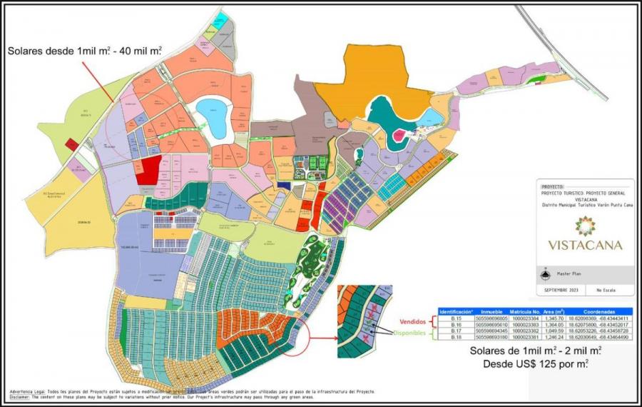 Foto Solar en Venta en Bavaro, Punta cana, La Altagracia - U$D 124 - SOV37571 - BienesOnLine