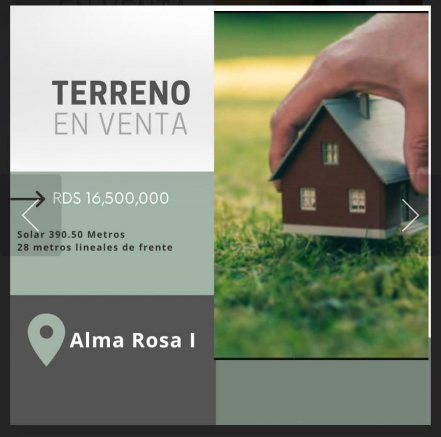 Foto Solar en Venta en Alma Rosa l, Santo Domingo Este, Santo Domingo - $ 16.500.000 - SOV46510 - BienesOnLine