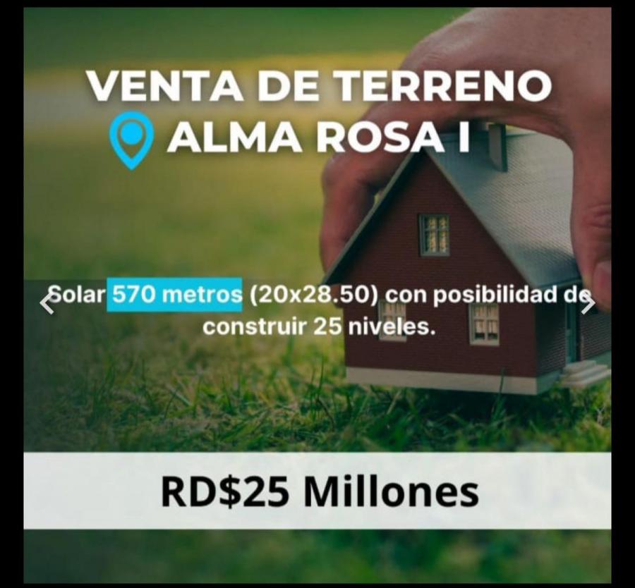 Foto Solar en Venta en Alma Rosa l, Santo Domingo Este, Santo Domingo - $ 25.000.000 - SOV34072 - BienesOnLine
