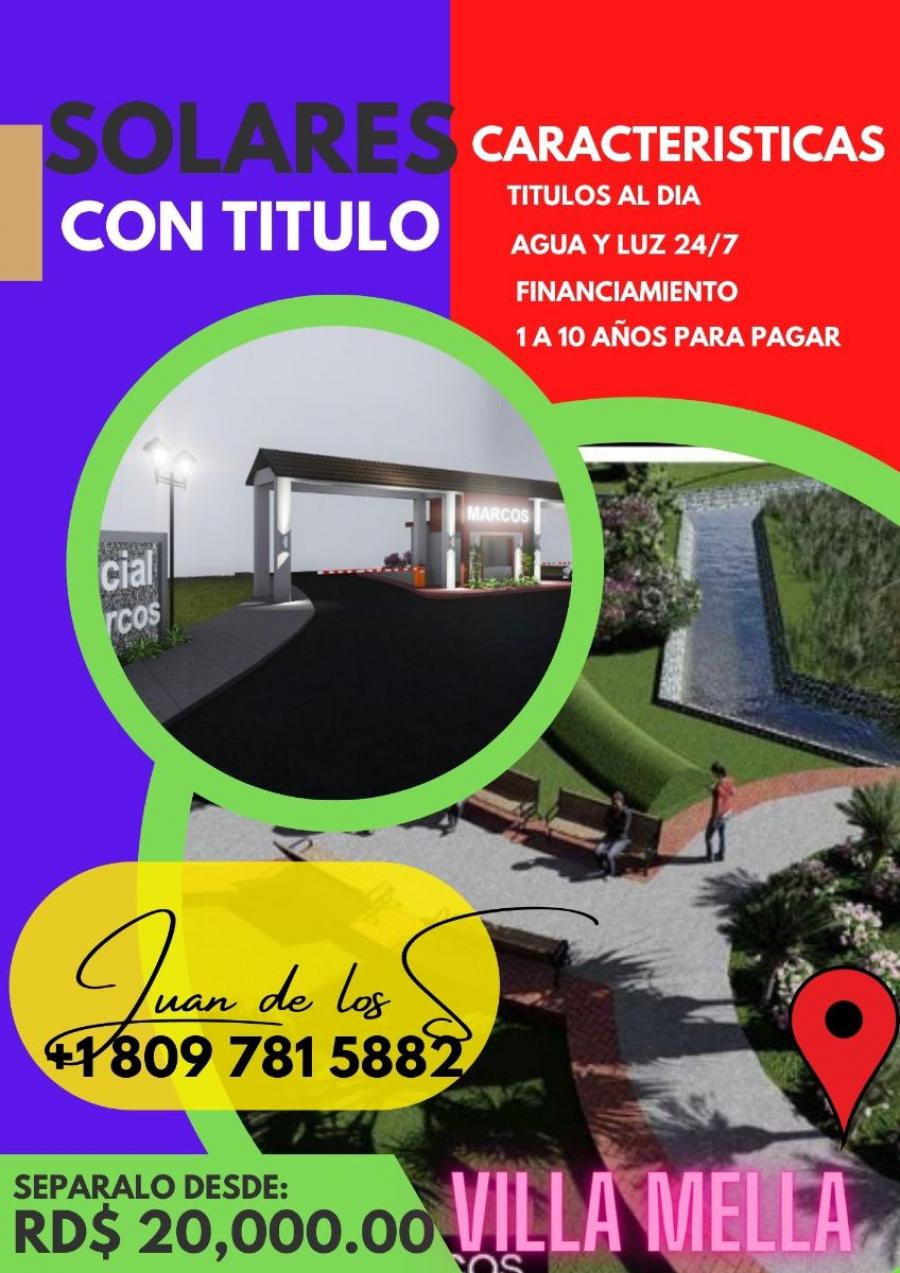 Foto Solar en Venta en Santo Domingo Norte, Santo Domingo - U$D 17.955 - SOV22697 - BienesOnLine