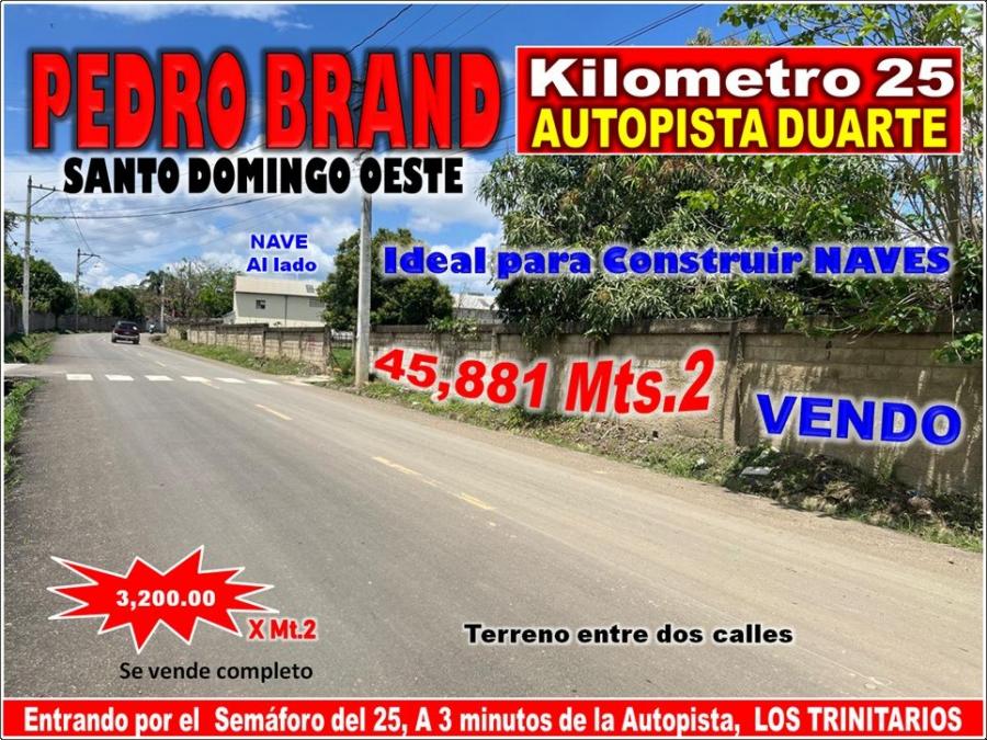 Foto Solar en Venta en PEDRO BRAND, Santo Domingo Oeste, Santo Domingo - $ 146.499.999 - SOV91635 - BienesOnLine