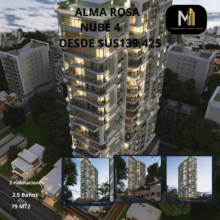 Foto Apartamento en Venta en Alma Rosa l, Proximo a la San Vicente de Paul, Santo Domingo - U$D 139.425 - APV36485 - BienesOnLine
