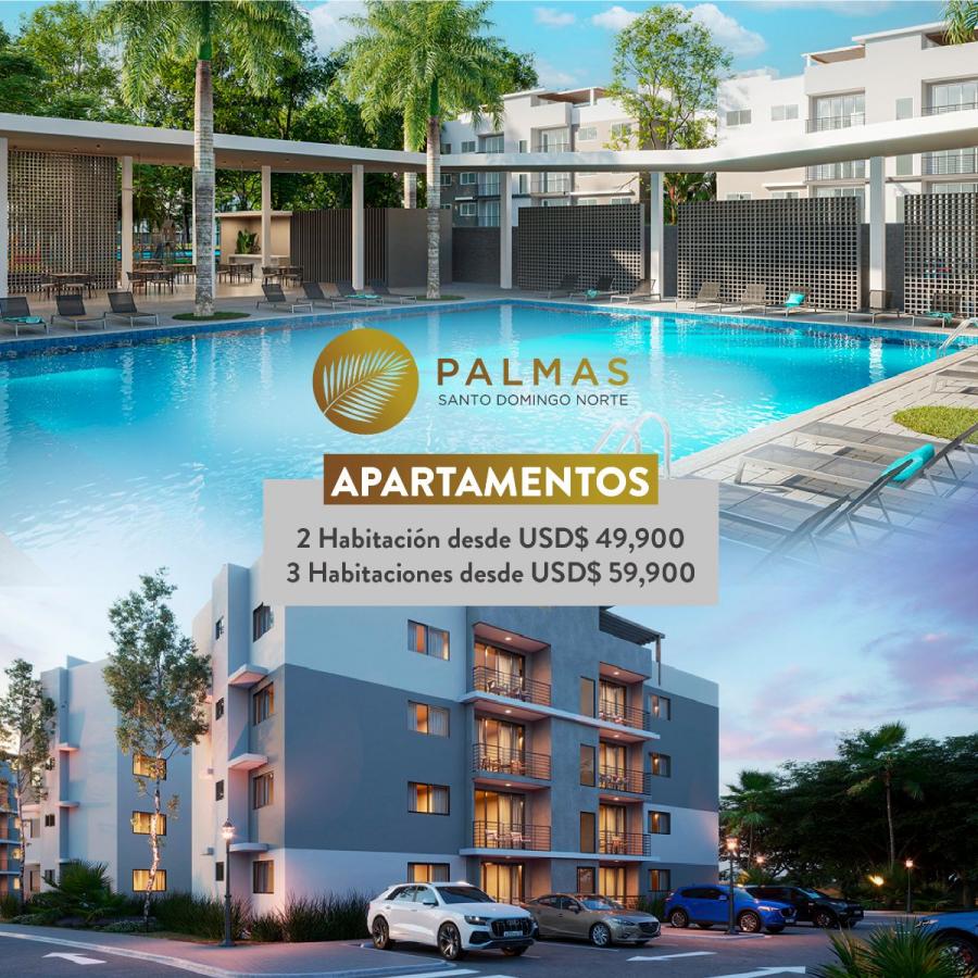 Foto Apartamento en Venta en Palmas del norte, Santo Domingo Norte, Santo Domingo - U$D 50.950 - APV56757 - BienesOnLine