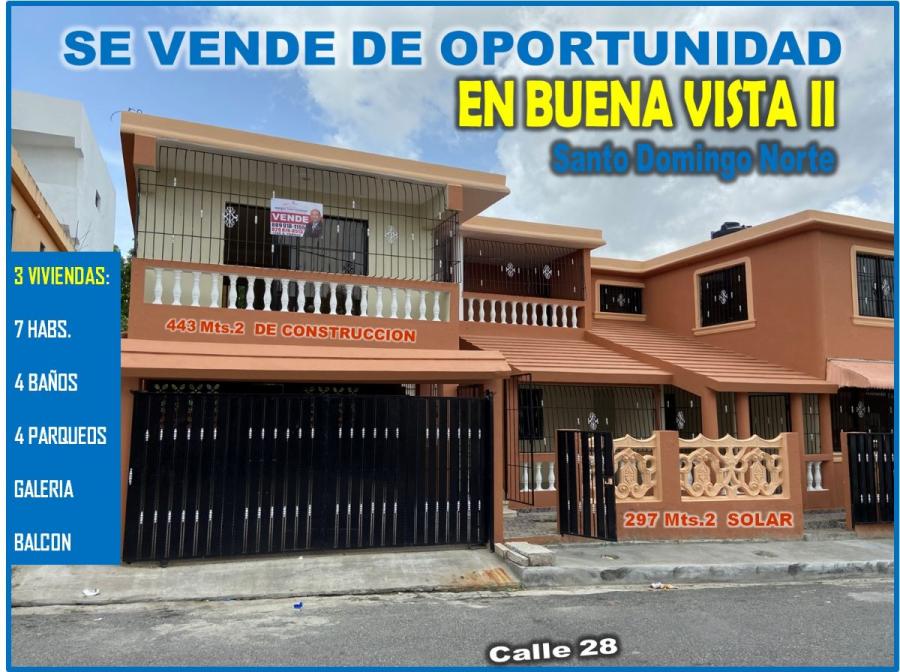 Foto Casa en Venta en BUENA VISTA 2DA., Santo Domingo Norte, Santo Domingo - $ 12.500.000 - CAV36322 - BienesOnLine