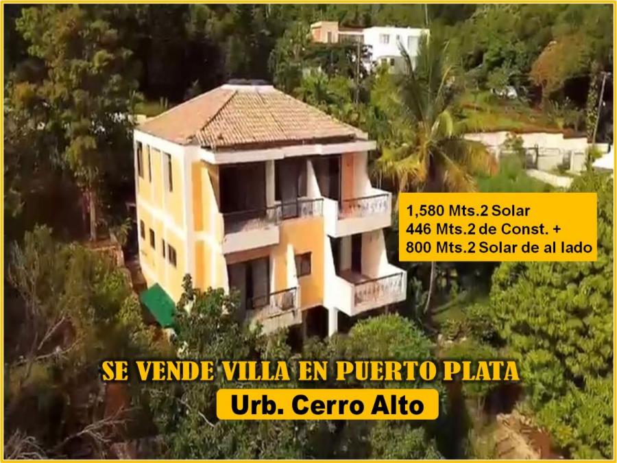 Foto Casa en Venta en CERRO AL DE PUERTO PLATA, San Felipe de Puerto Plata, Puerto Plata - U$D 600.000 - CAV36327 - BienesOnLine
