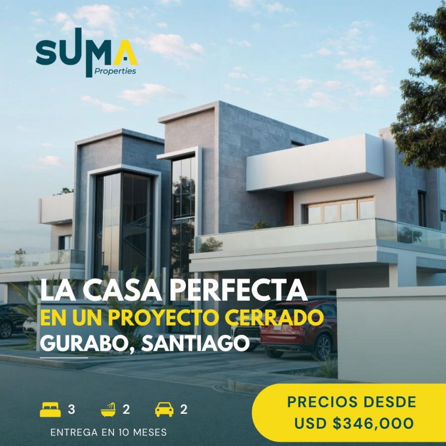 Foto Casa en Venta en Gurabo, Santiago de los Caballeros, Santiago - U$D 345.997 - CAV75645 - BienesOnLine