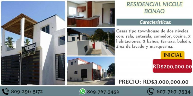 Foto Casa en Venta en Los Amapolos, Bonao, Monseor Nouel - $ 3.000.000 - CAV2752 - BienesOnLine