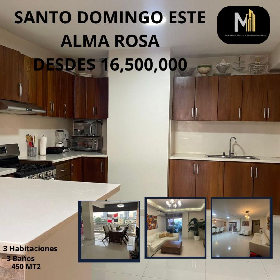 Foto Penthouse en Venta en Alma Rosa l, Proximo a la San Vicente de Paul, Santo Domingo - $ 16.500.000 - PEV36475 - BienesOnLine