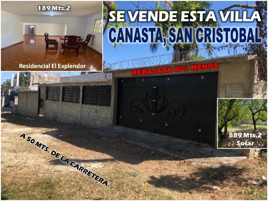 Foto Casa en Venta en CANASTA, Canastica, San Cristbal - $ 6.490.000 - CAV36325 - BienesOnLine