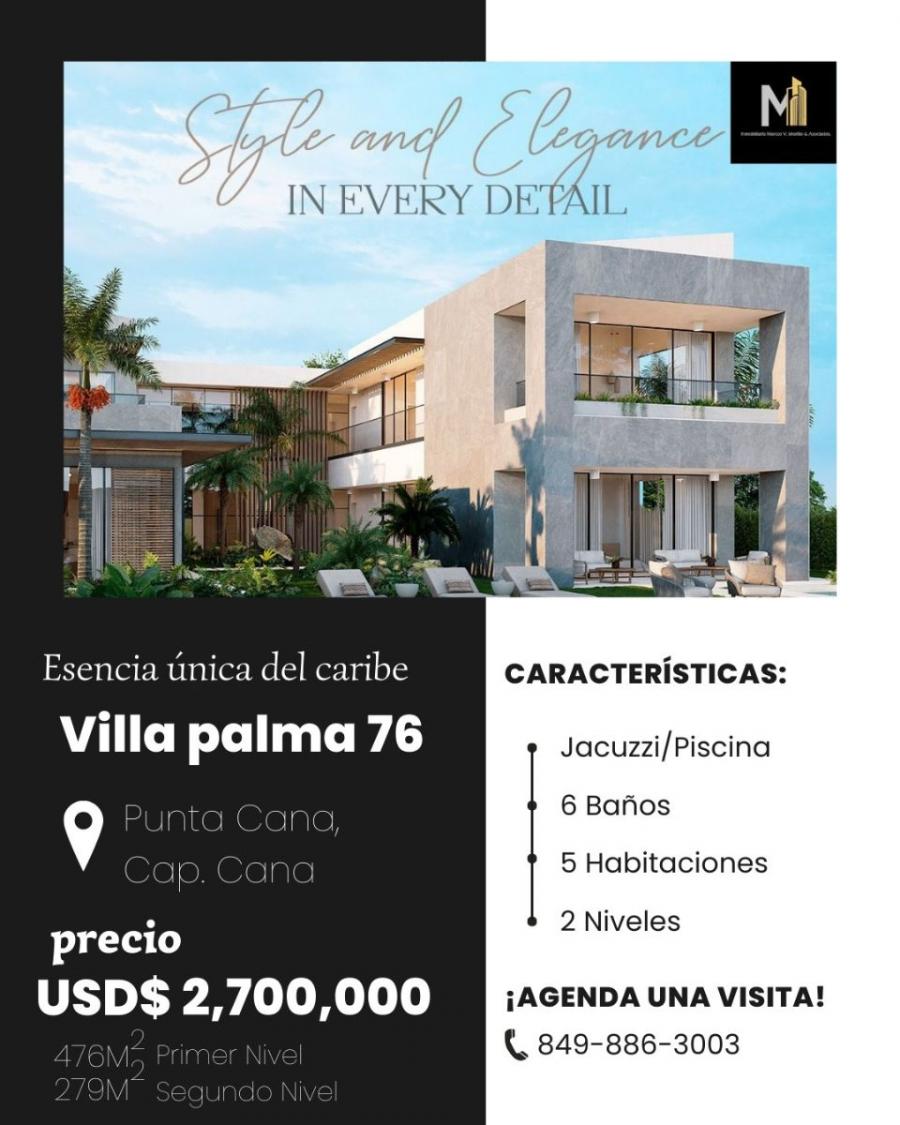 Foto Casa en Venta en Cap Cana, La Altagracia - U$D 2.700.000 - CAV81527 - BienesOnLine