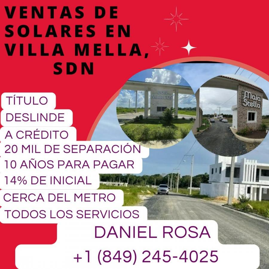 Foto Solar en Venta en Villa Mella, Santo Domingo Norte, Santo Domingo - $ 20.000 - SOV27809 - BienesOnLine