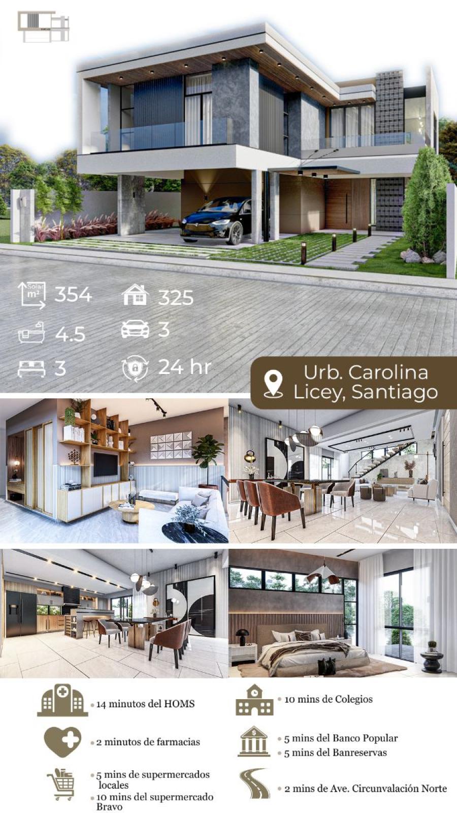 Foto Casa en Venta en Santiago de los Caballeros, Santiago - U$D 380.000 - CAV51170 - BienesOnLine